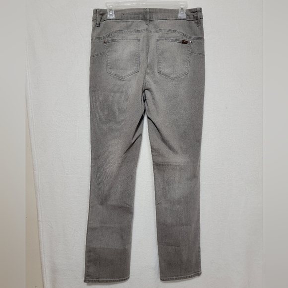 Women's Chico's So Lifting Slim Leg Jeans, Gray, Size 1 = U.S. M/ 8 Preowned EUC - Picture 3 of 12